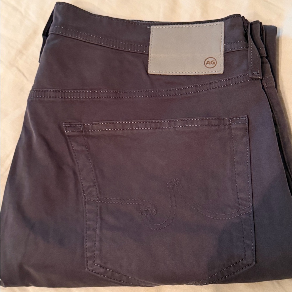 Ag Adriano Goldschmied Men's Charcoal Everett Pants 36/29